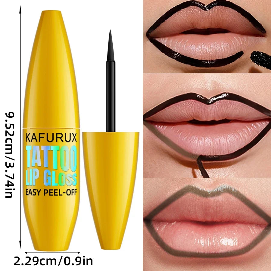 KAFURUX Peel Off Lip Stain – Waterproof Matte Lip Tint
