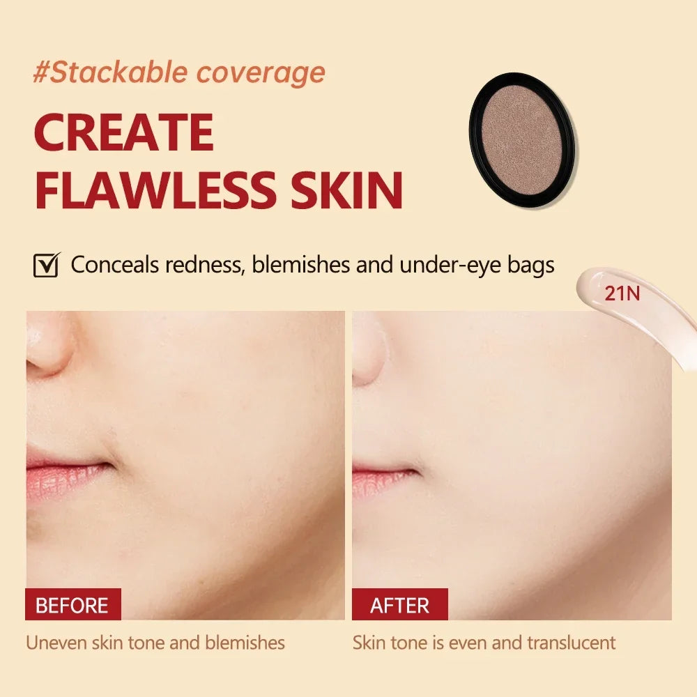 Waterproof Cushion Foundation Refill | Semi-Matte 72-Hour Wear