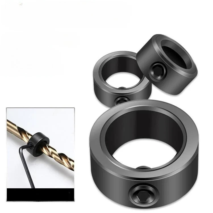 8-Piece Drill Bit Depth Stop Collar Set 3–16mm | Woodworking