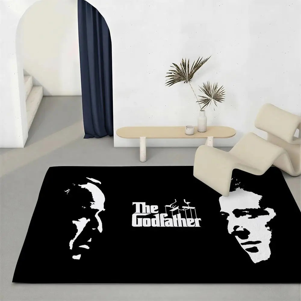 The Godfather Flannel Floor Mat – Non-Slip Indoor Rug