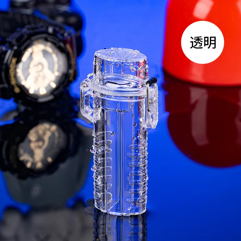 Waterproof BIC Lighter Case – Mirror Acrylic EDC Sleeve Holder