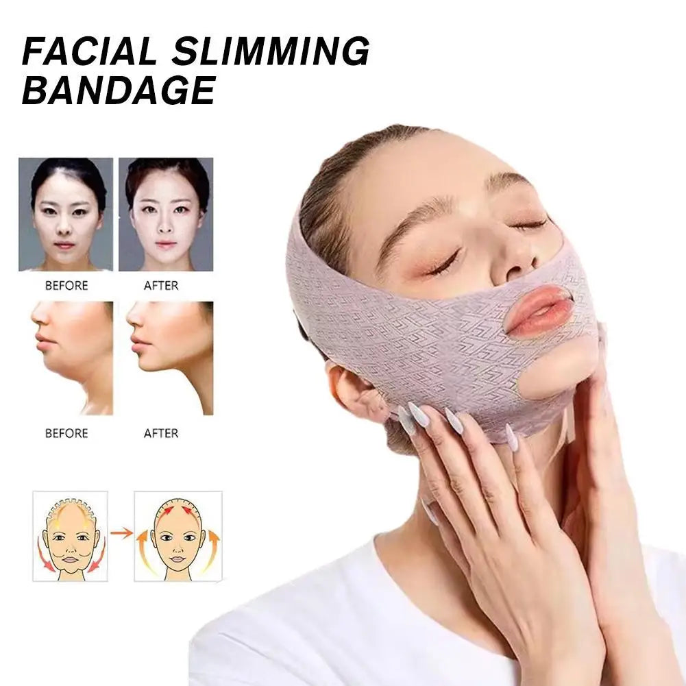 Chin Cheek Slimming Bandage V Shaper Line Lifting Mask Face Anti