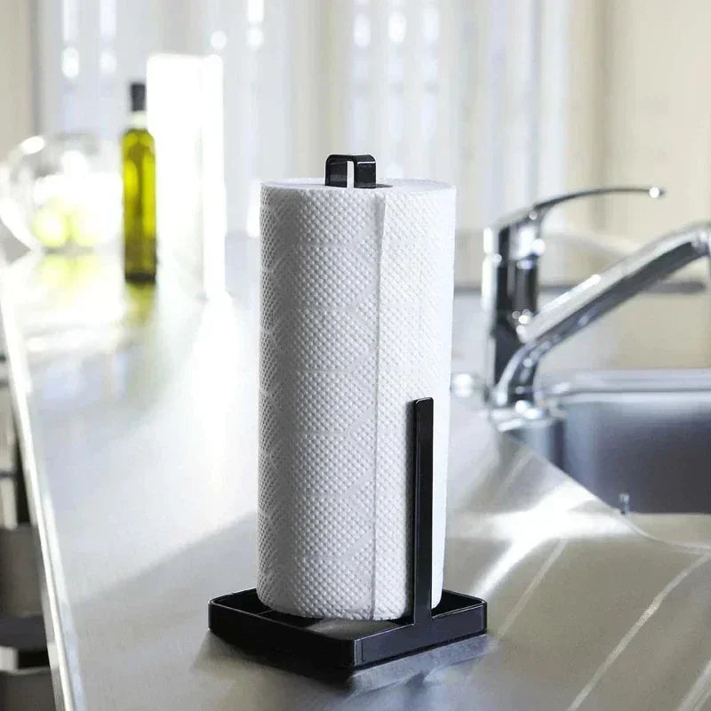 Stainless Steel Paper Towel Holder – Kitchen & Bathroom Stand