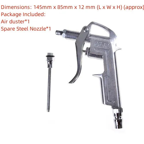 Air Blow Gun Duster Cleaning Kit – 5-Piece Compressor Nozzle Set