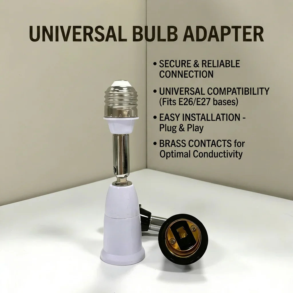 Lamp Holder Converter Compatible Socket Adapter E27 E14 Insulating