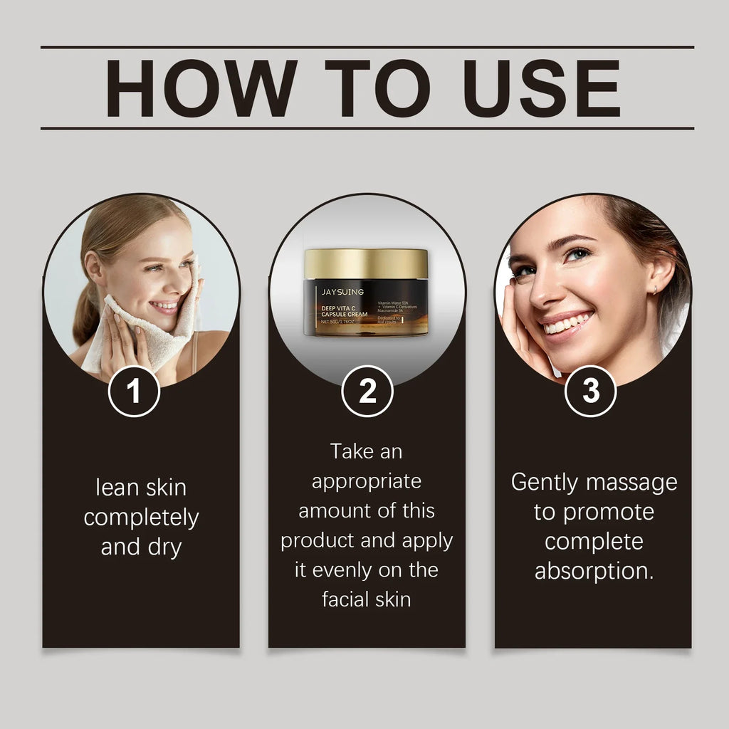 Jaysuing Vitamin C Face Cream – Brighten & Firm Skin 50g