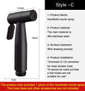 Handheld Bidet Sprayer | Self-Cleaning, G1/2 Universal Fit