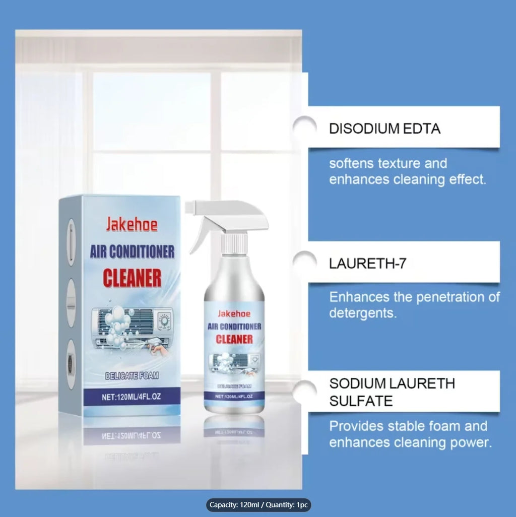 AC Foam Cleaner Spray – No-Disassembly Air Conditioner Cleaner