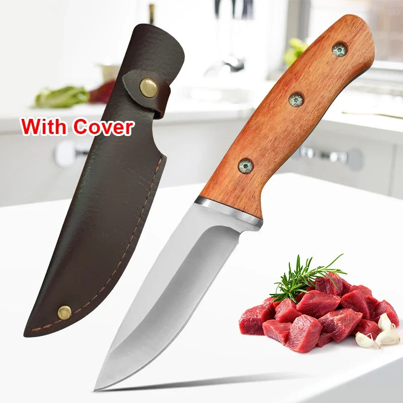 InLeung Hand Forged Boning Knife – 9.5" Stainless Steel Chef Blade