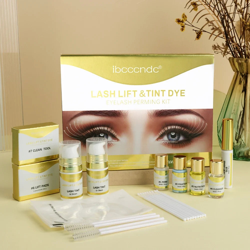 Lash Lift & Brow Lamination Tint Kit | Semi-Permanent At Home