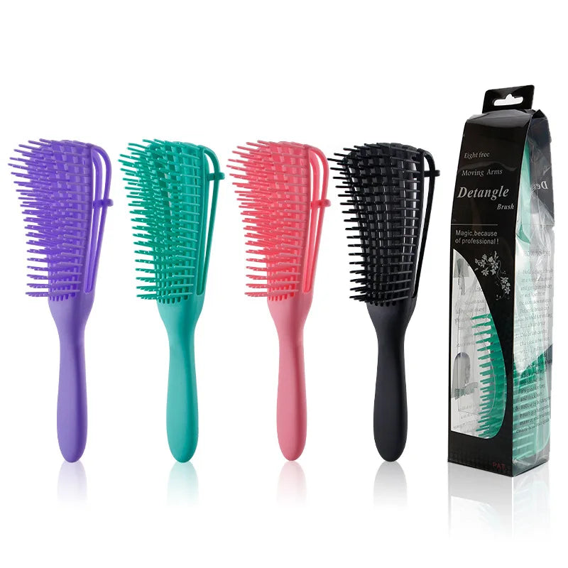 Octopus Wide Tooth Detangling Shampoo Comb | TPEE Hair Comb