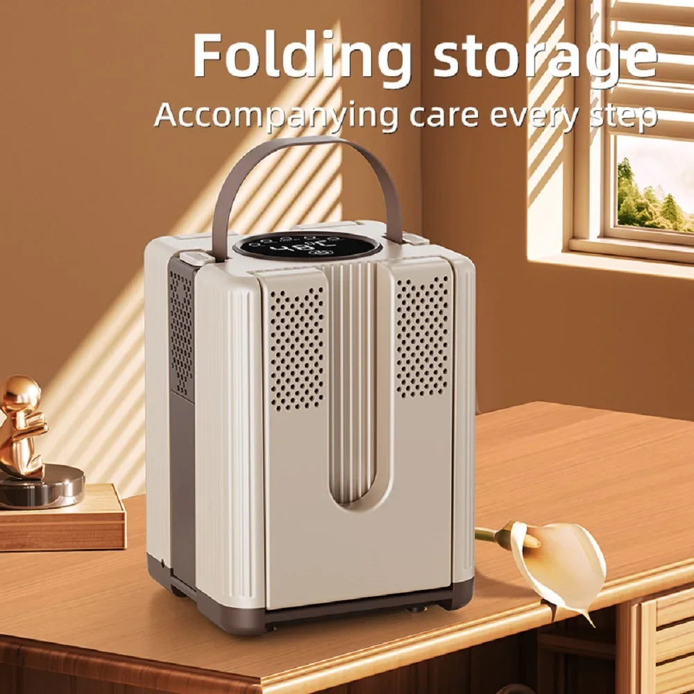 HOMEFISH 6-Arm Foldable Electric Shoe & Boot Dryer | Timer