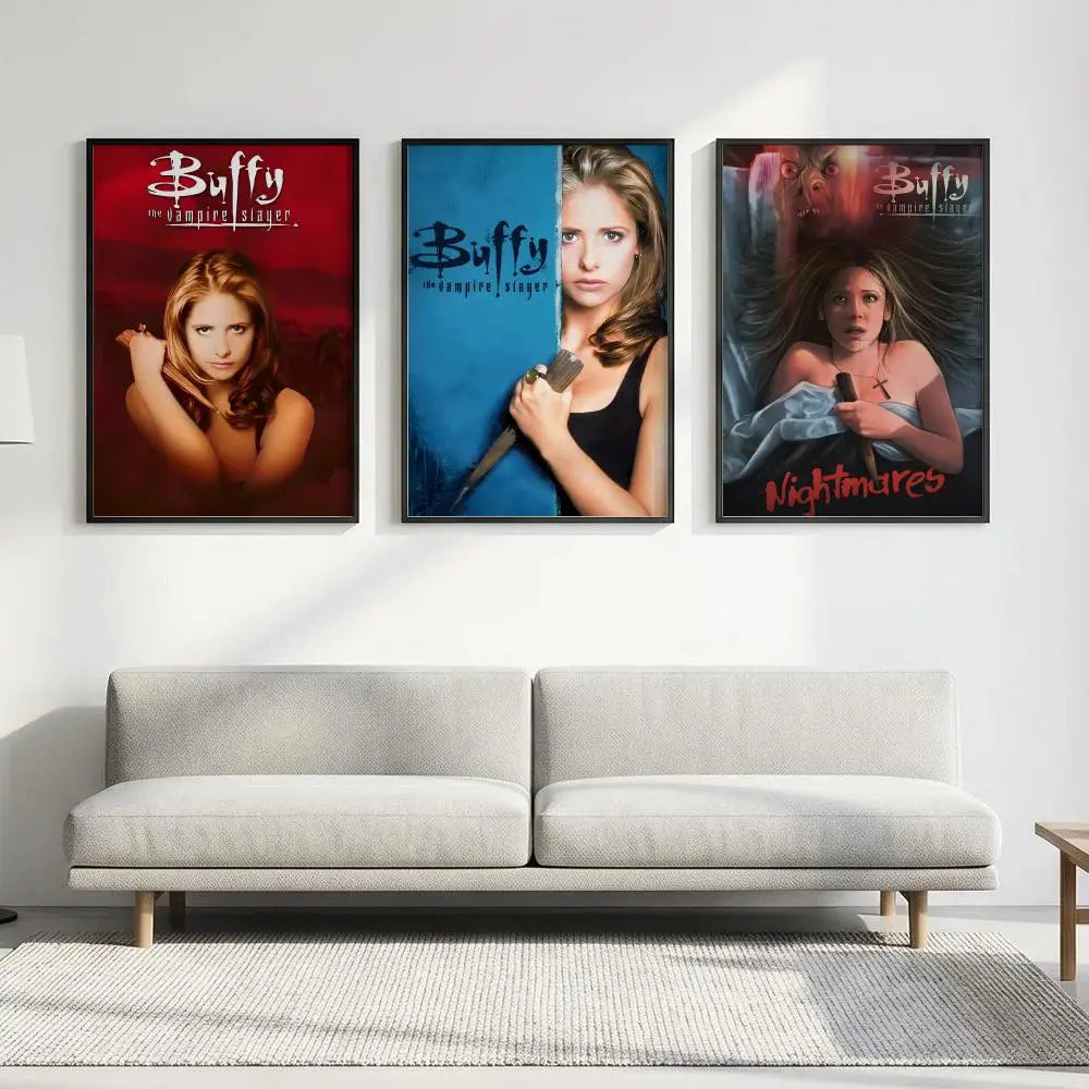 Buffy the Vampire Slayer HD Wall Poster | Home Decor Art