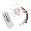 4 Ways OFF Digital Wireless Wall Light Receiver Transmitter Remote