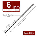 HSS Square Hole Drill Bit 6–18mm | Mortising Chisel for Wood