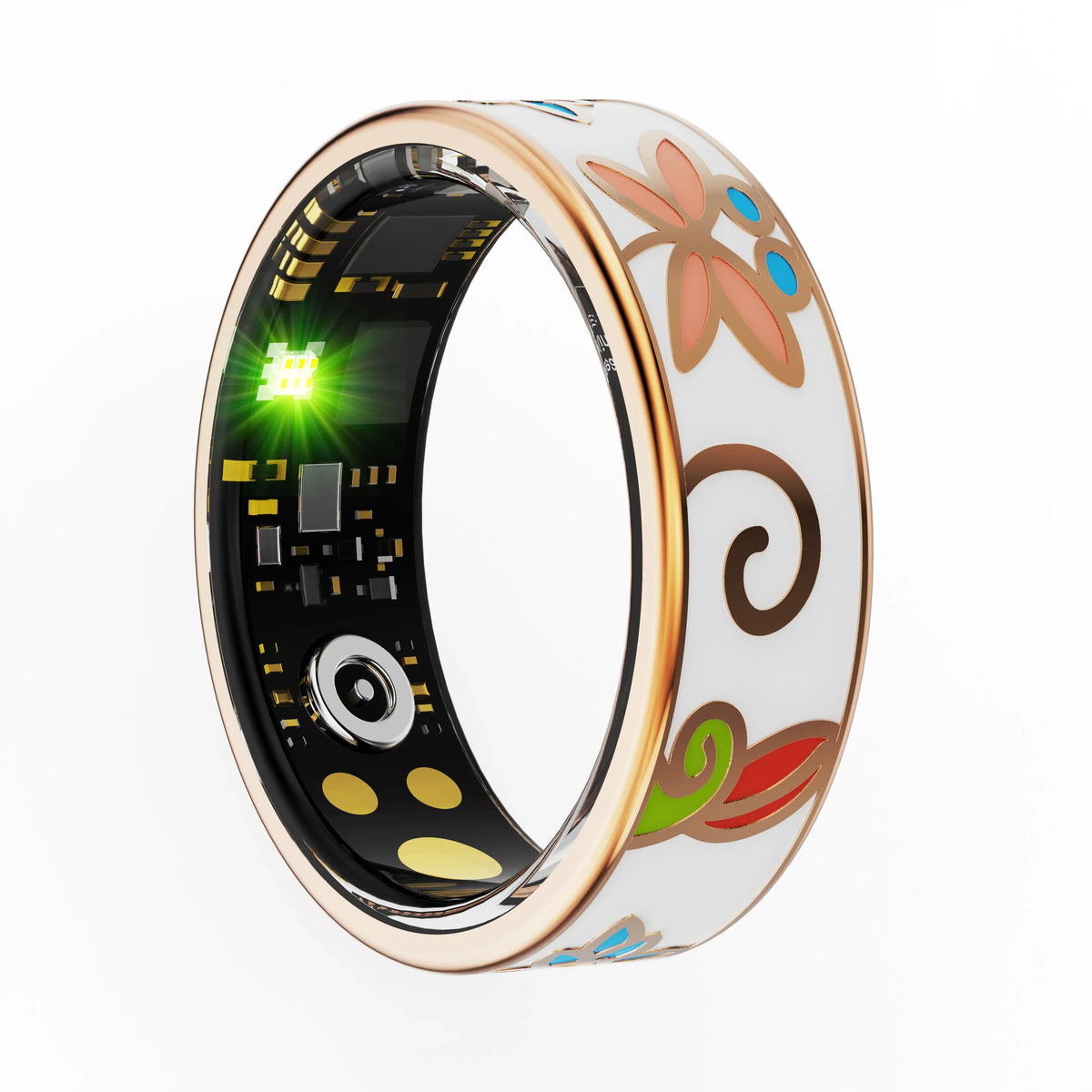 R18 Smart Ring Enamels Women Female Stainless Steel Smartring