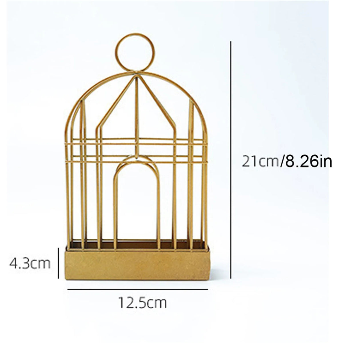 Vintage Wrought Iron Mosquito Coil Holder – Birdcage Rack