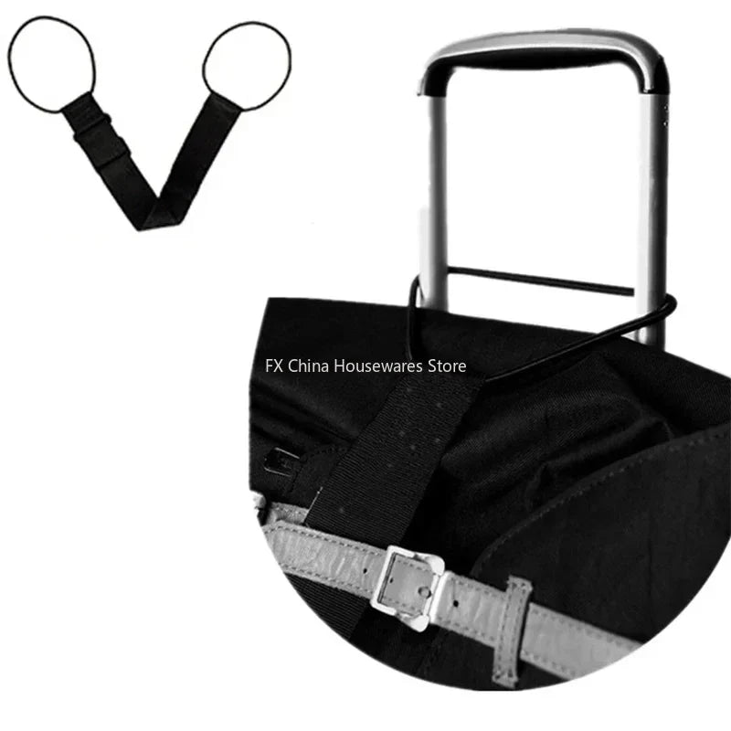Elastic Adjustable Luggage Strap | Bungee Travel Belt