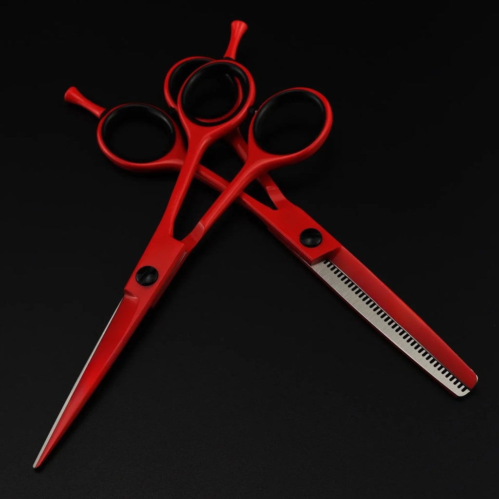 6" Professional Hair Cutting & Thinning Scissors Set | Salon Shears