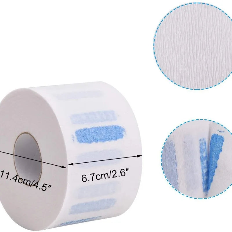 Disposable Barber Neck Strips 3 Rolls – Salon Hair Protector
