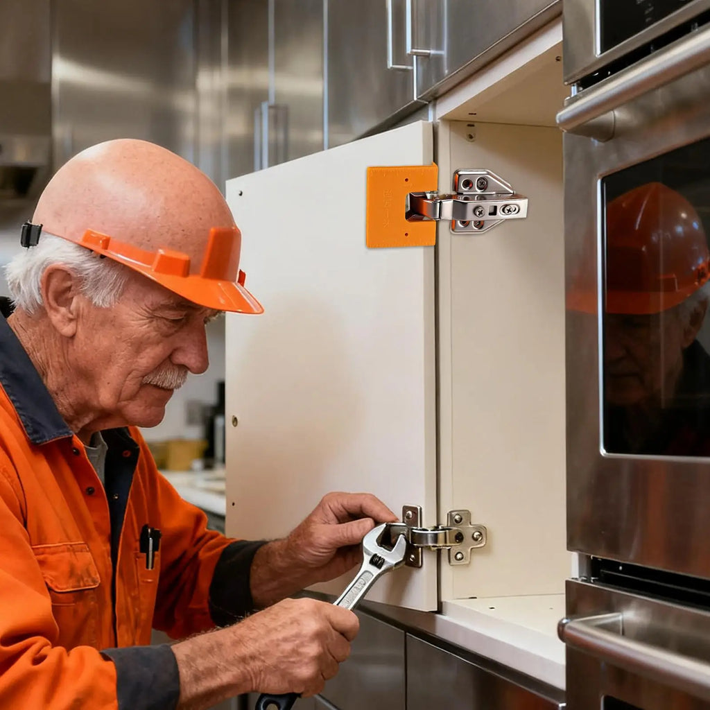 Magnetic Cabinet Hinge Jig | Precise Door Hinge Adjustment Tool