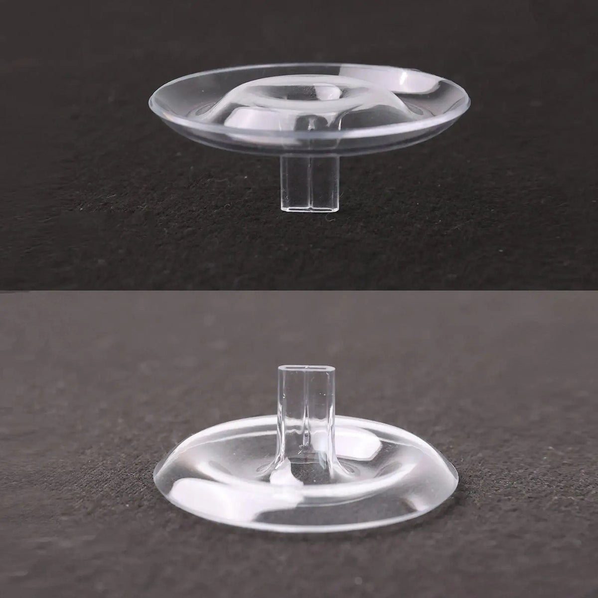 10-Piece Transparent Floating Floral Stem Holders for Vases