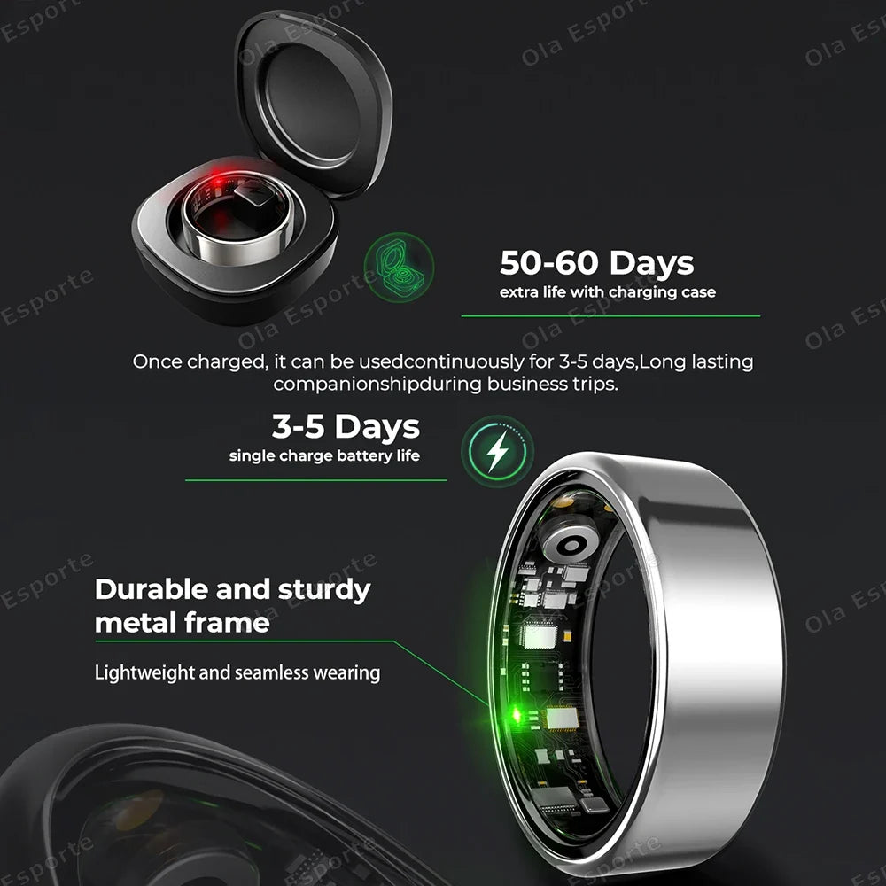 Smart Ring Premium Temperature Remote Control Sports Sleep Health