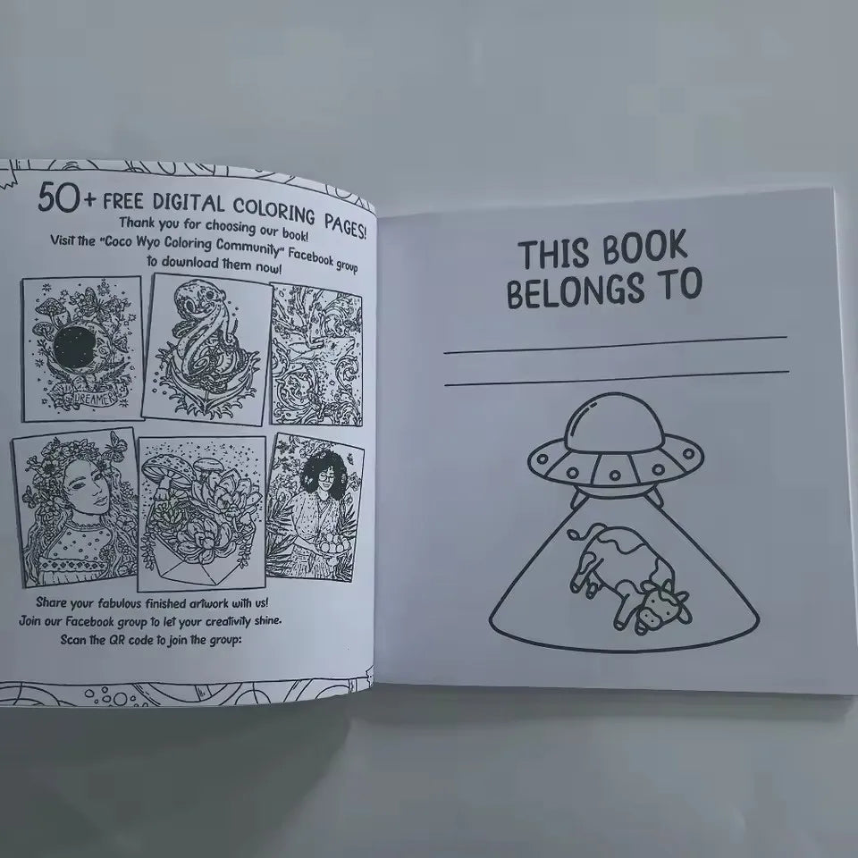 Cozy Coloring Books Adults Teens Stress Relief Creative Fun Activity