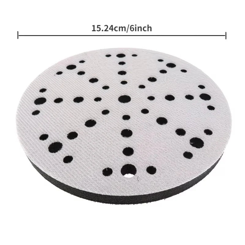 49-Hole Soft Sponge Interface Pad Sanding Pads Hook Loop Discs Sander