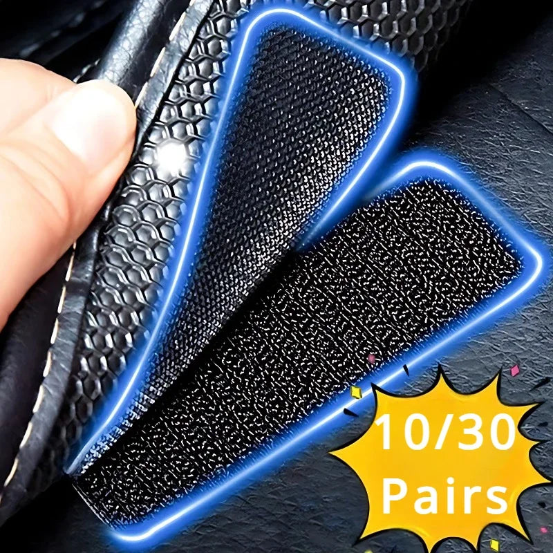 Double-Sided Self-Adhesive Hook & Loop Fastener Tape – 10/30 Pairs