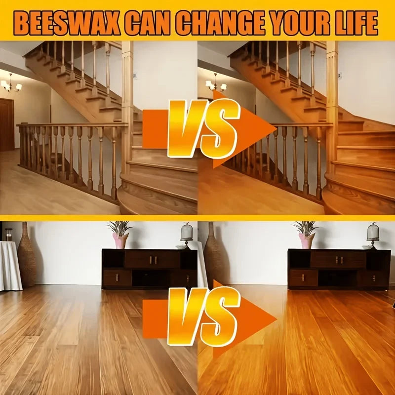 Natural Wood Floor Wax – Nourishing Polish & Scratch Repair