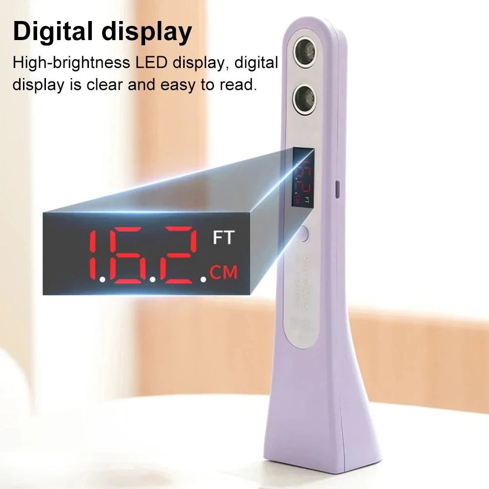 Ultrasonic Digital Height Measuring Ruler – Portable & Accurate