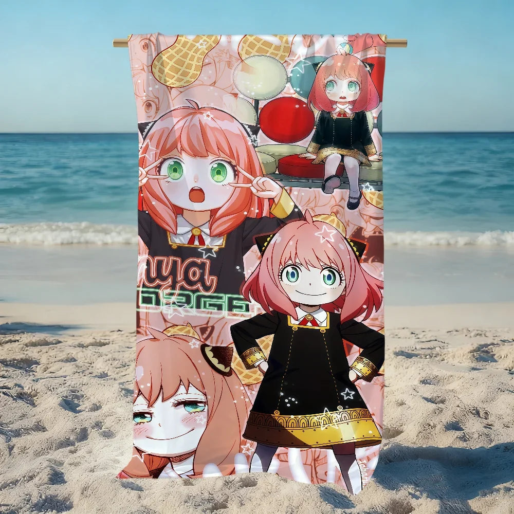 Spy x Family Anya Quick-Dry Beach Towel | Anime Fan Gift