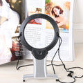 2.5X & 6X LED Magnifier – Handheld, Desktop & Neck Wearable