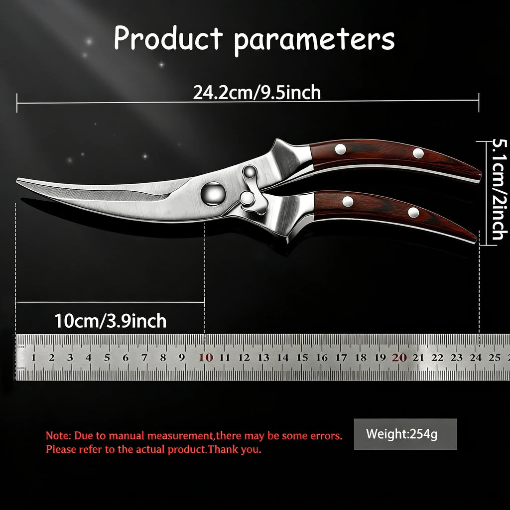 Heavy-Duty Poultry Shears – Bone Cutting Kitchen Scissors Set