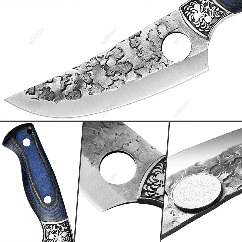 WXCOO Forged Boning Knife – Stainless Steel Butcher Knife