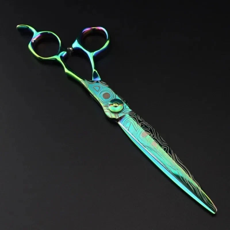 7" JP440C Steel Hair Thinning Scissors | Barber Shears