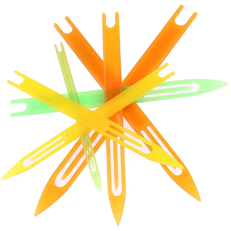 7-Piece Fishing Net Repair Netting Needles – Plastic Shuttle Set