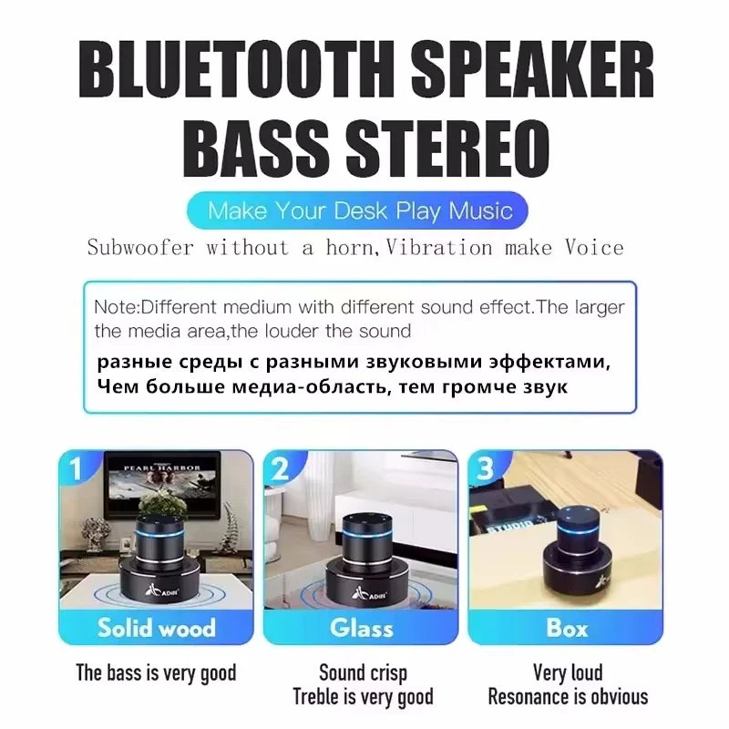 AyeBeau 26W Vibro Bluetooth Subwoofer Portable Speaker – Bass