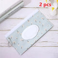 5-Pack Portable Baby Wet Wipe Pouch Reusable Refillable Case