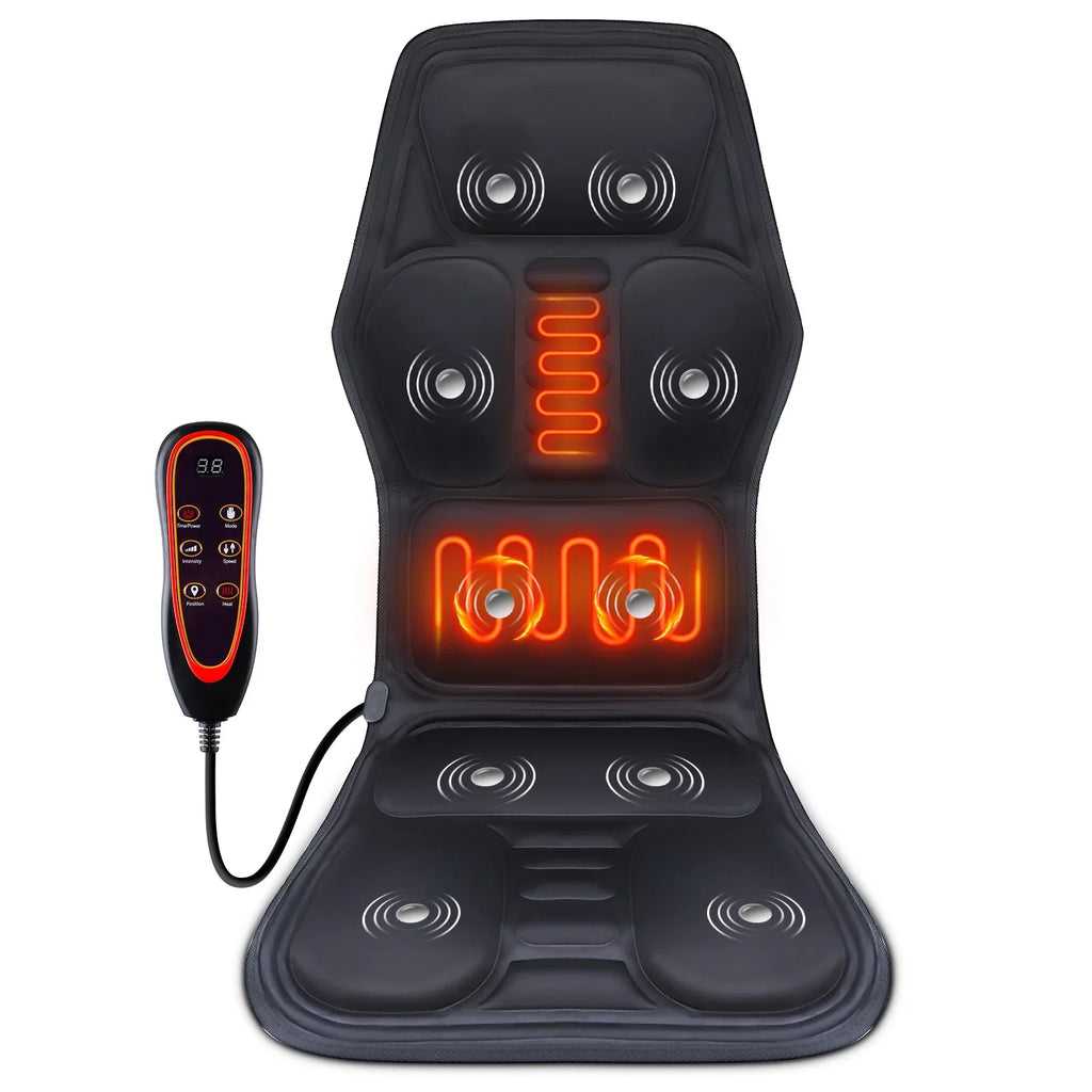 Hailicare Heating Vibration Back Massager Mat – Chair & Car