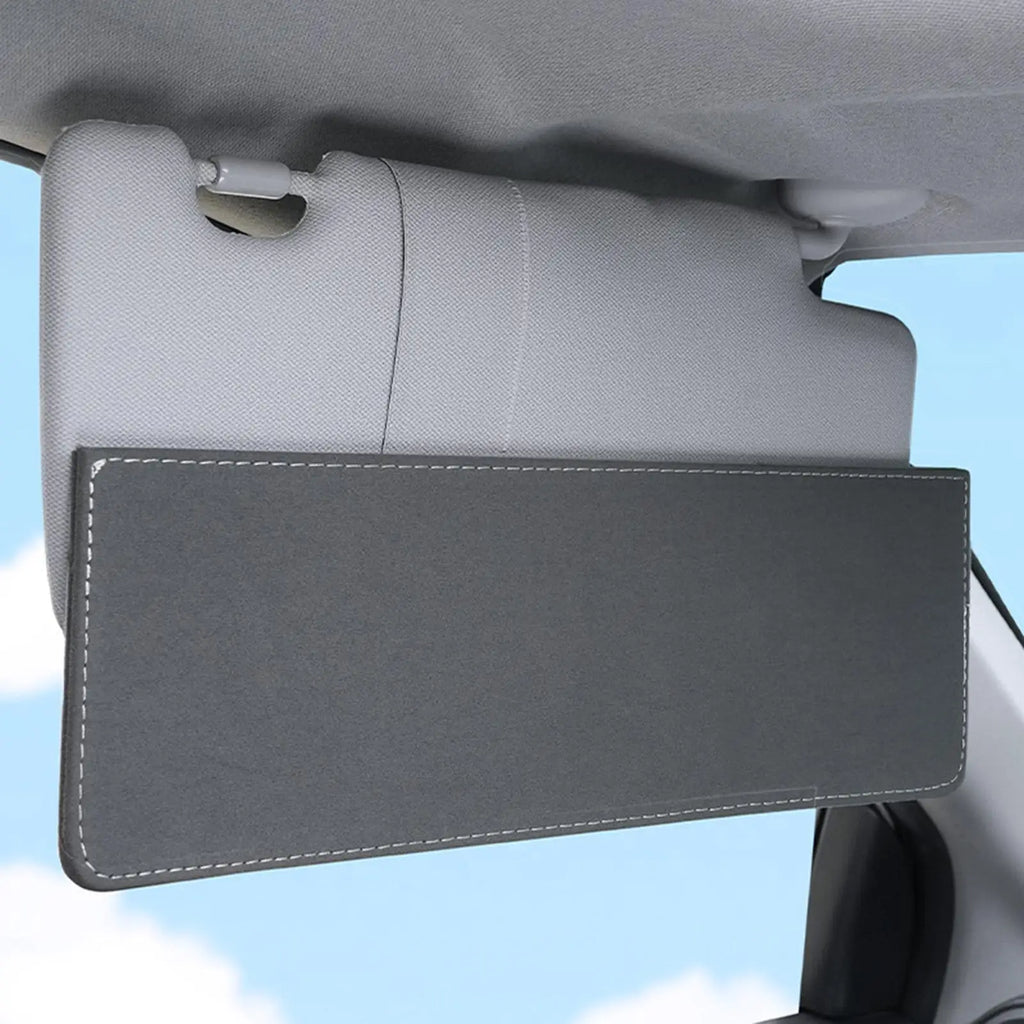 Sun Visor Extender Leather Attachment Car Anti-glare Automotive