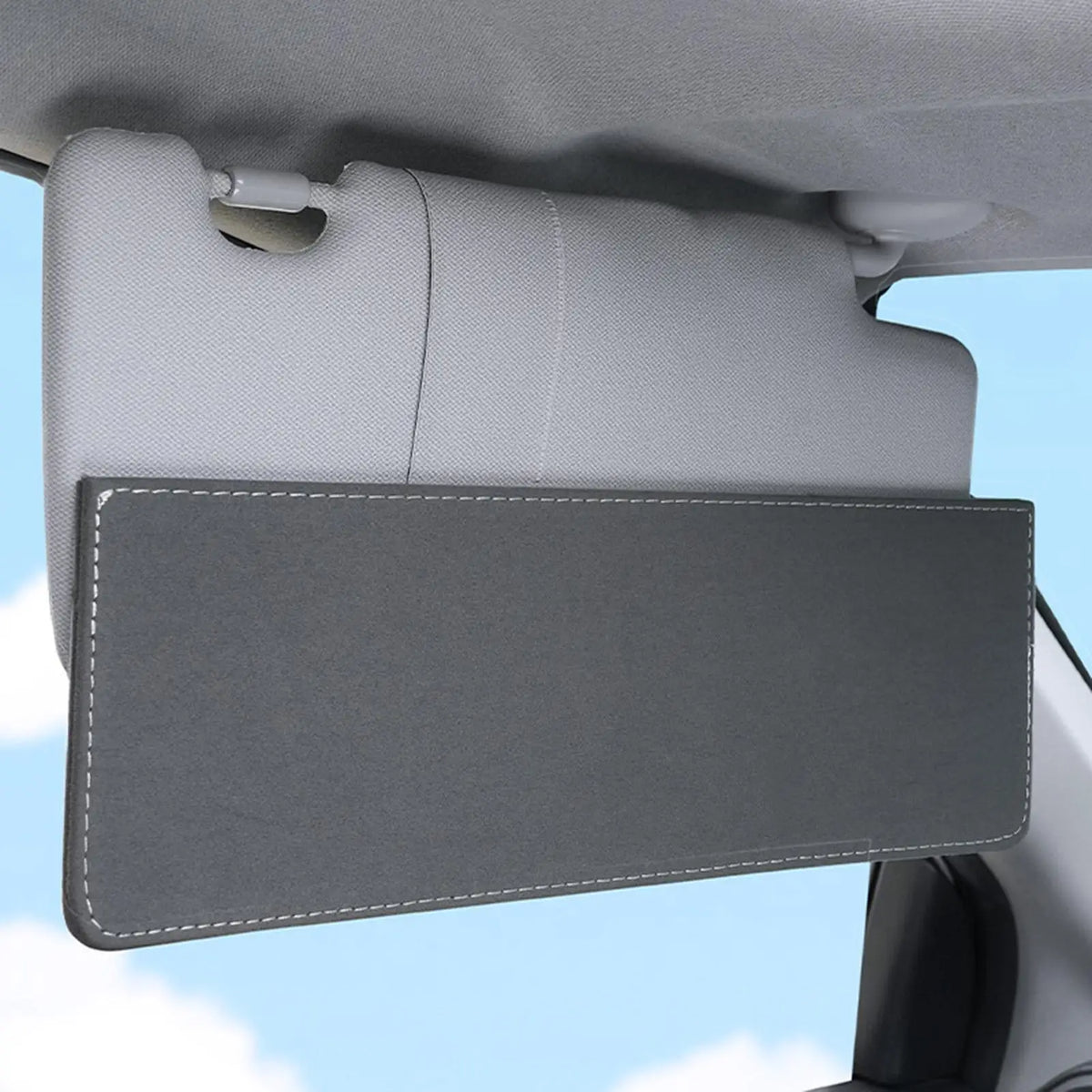 Sun Visor Extender Leather Attachment Car Anti-glare Automotive