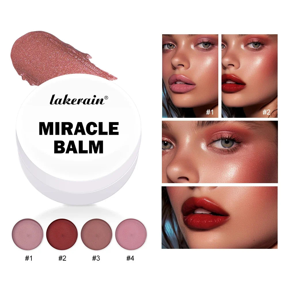 Miracle Glow Balm Blush – Multi-Use Cream Blush, 4 Shades