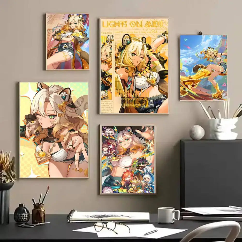 Xilonen Game Canvas Poster – Unframed Wall Art | Home Décor