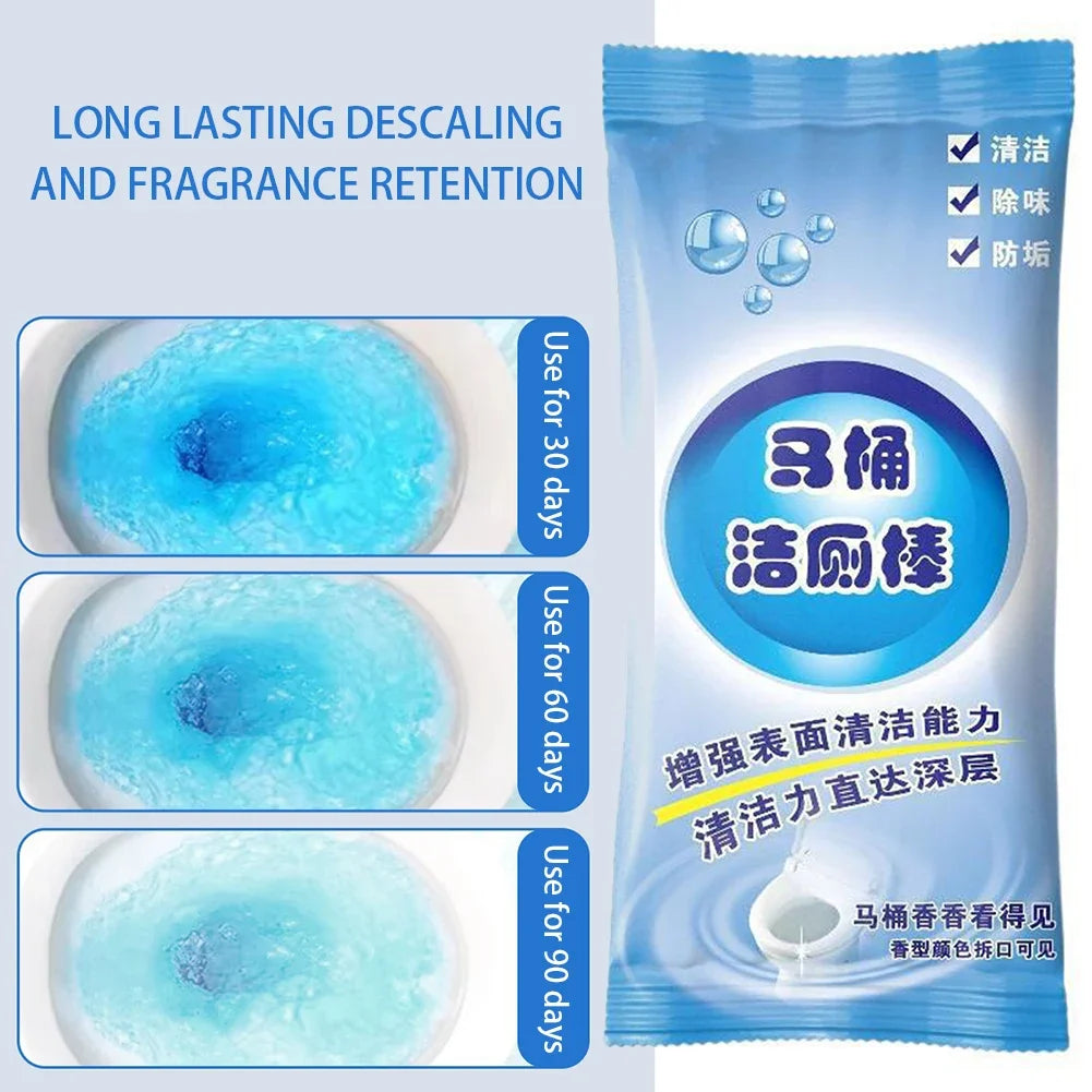 Automatic Toilet Cleaner Gel Sticks – Long-Lasting Bowl Freshener