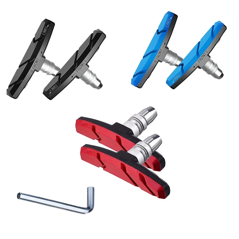 Bicycle V-Brake Rubber Pads 1 Pair – Silent & Long-Lasting