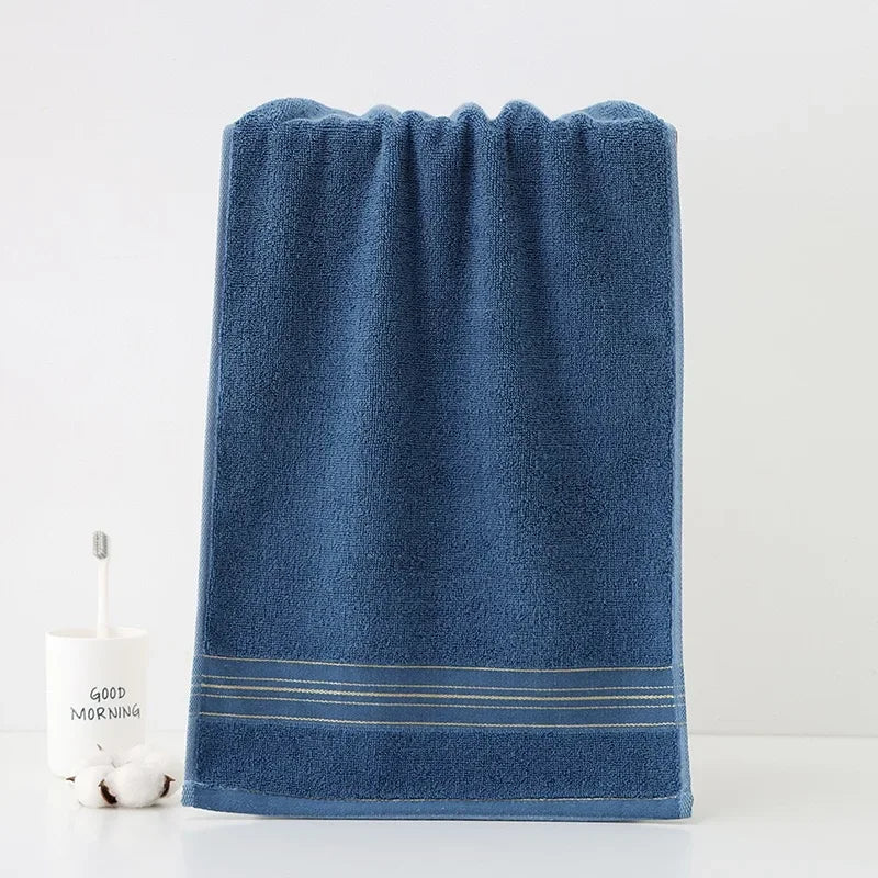 100% Cotton Bath Towels – Soft, Absorbent & Skin-Friendly