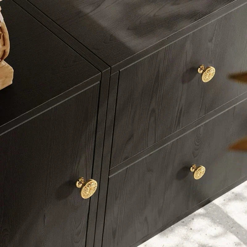 Brass Gold Plated Cabinet Drawer Handle | French Luxury Style