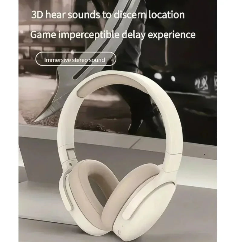 Fashionable Bluetooth Wireless Headphones Over-ear Deep Bass Sports